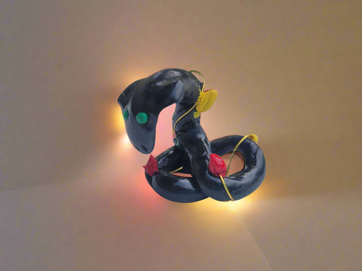 Christmas snake- christmas lights