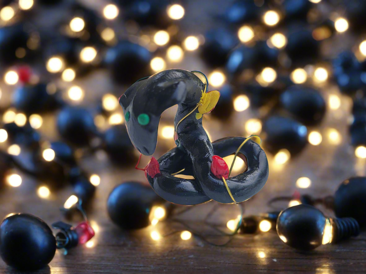 Christmas snake- christmas lights