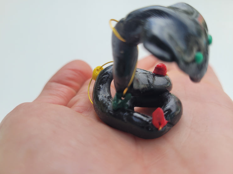 Christmas snake- christmas lights