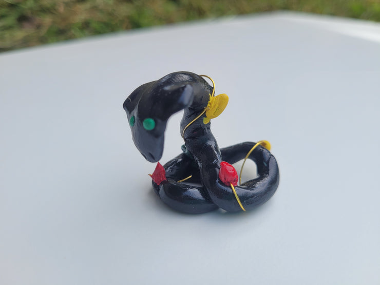 Christmas snake- christmas lights